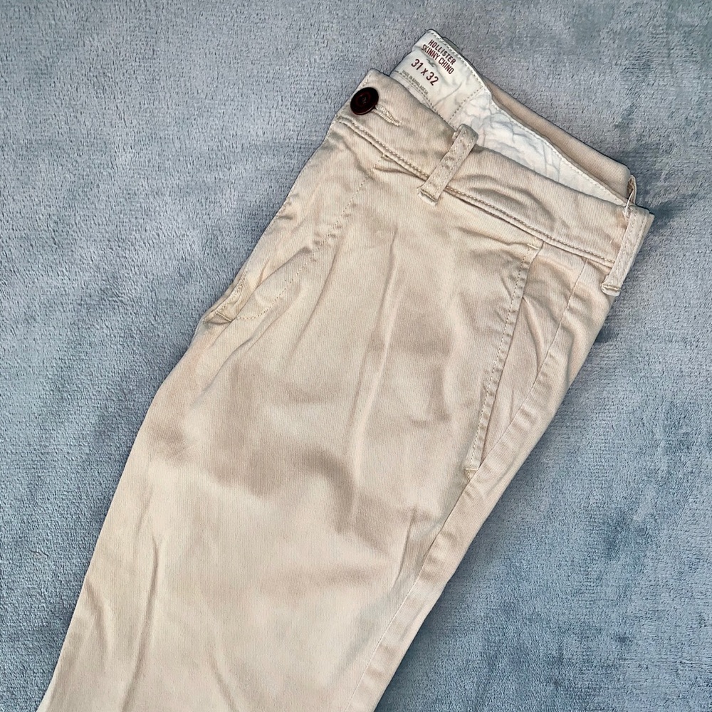 Hollister Men’s skinny khaki chinos size 31x32 - Picture 5 of 5